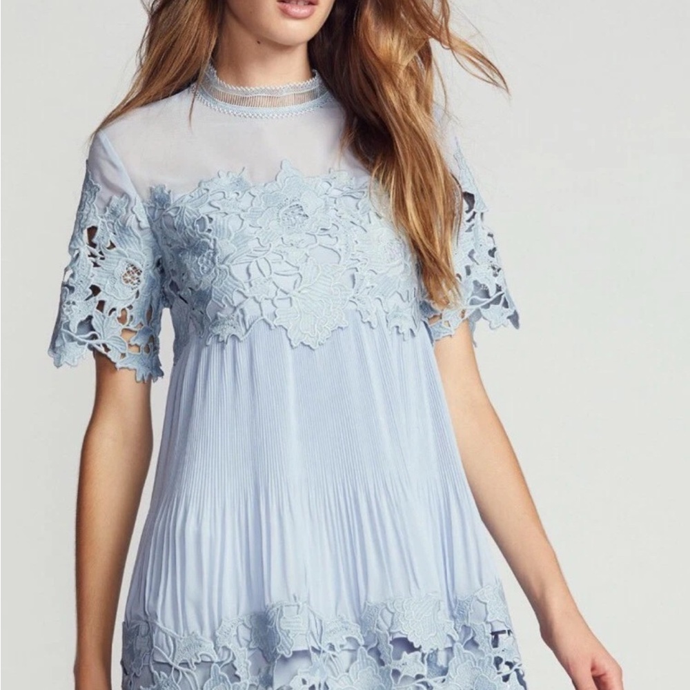 NWT Free People Hollie Lace Mini Dress